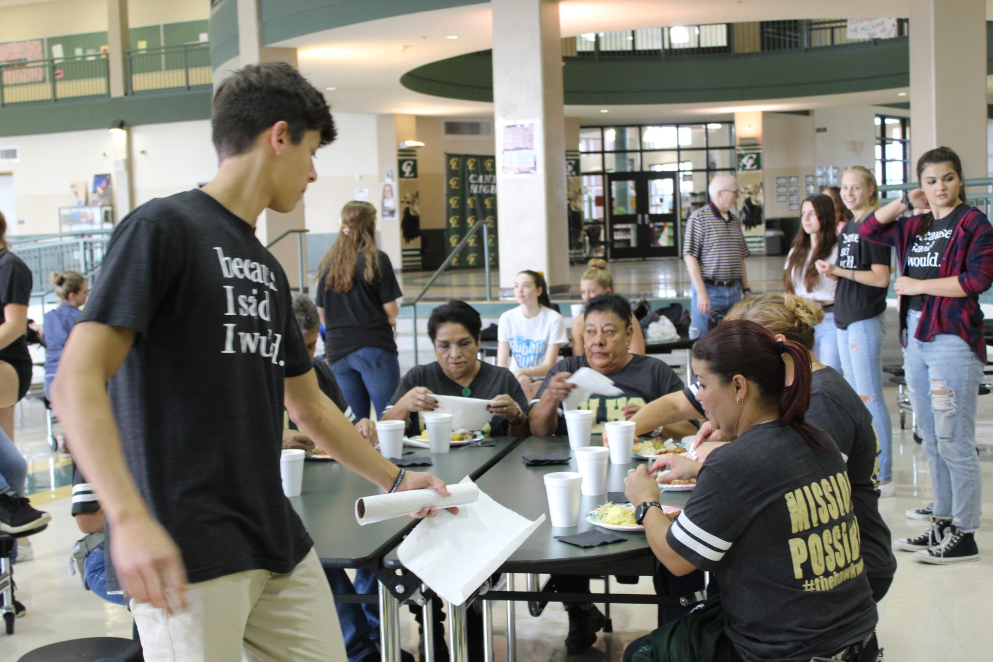 Canyon Lake High School because I said I would.